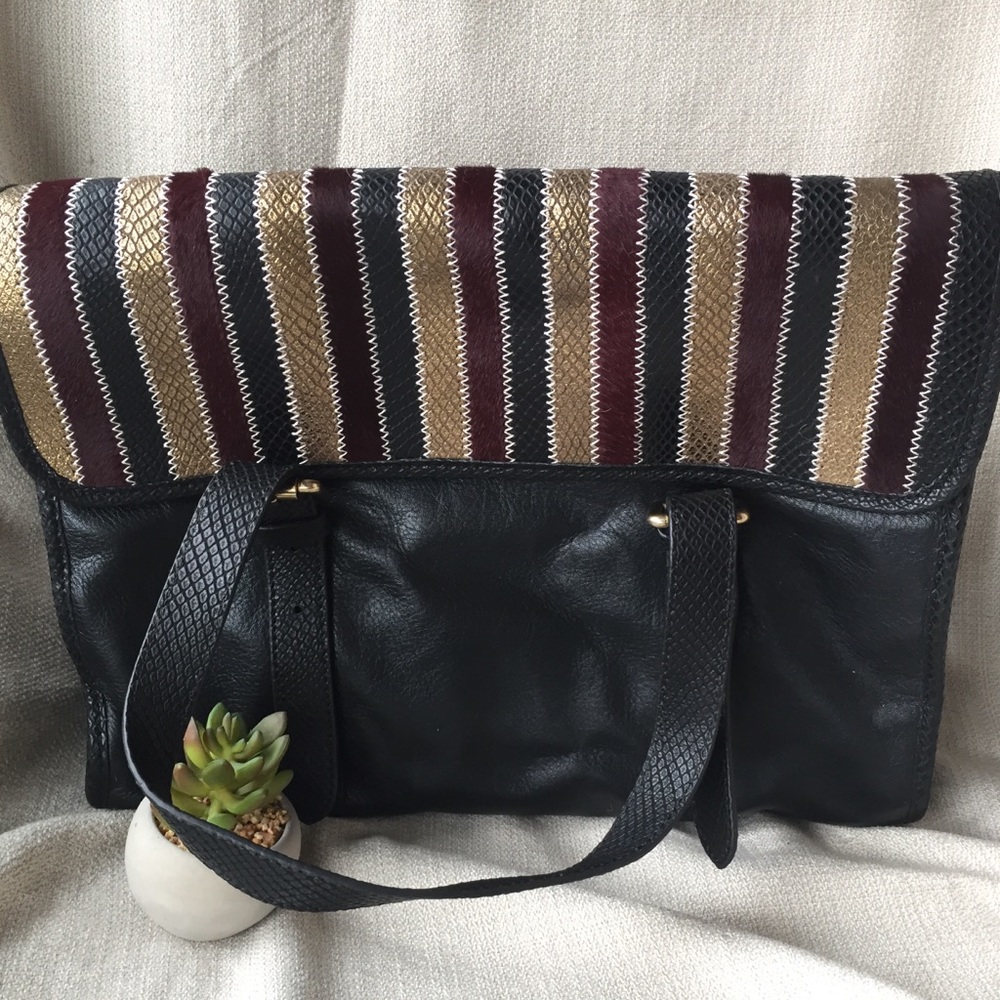 Foley+Corinna Channel Satchel NWT - Picture 3 of 8